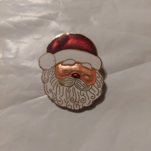 Vintage santa pin - Picture 1 of 4